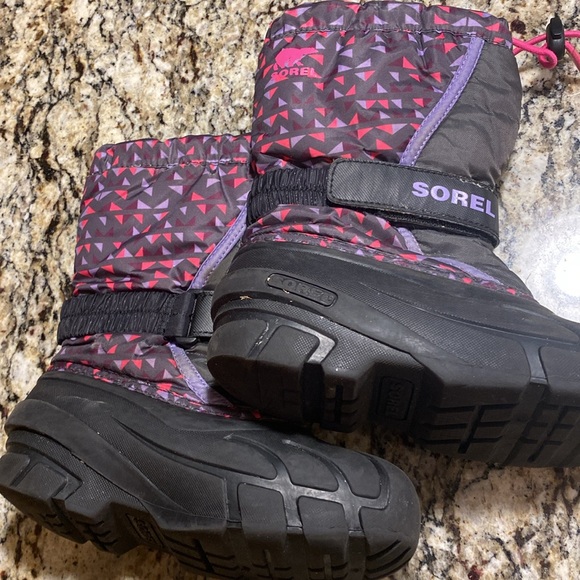 Sorel Childrens Flurry Size 13 snow boots - Picture 5 of 8